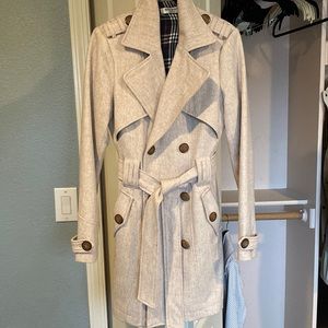 Blockout Double Breasted Trench Coat